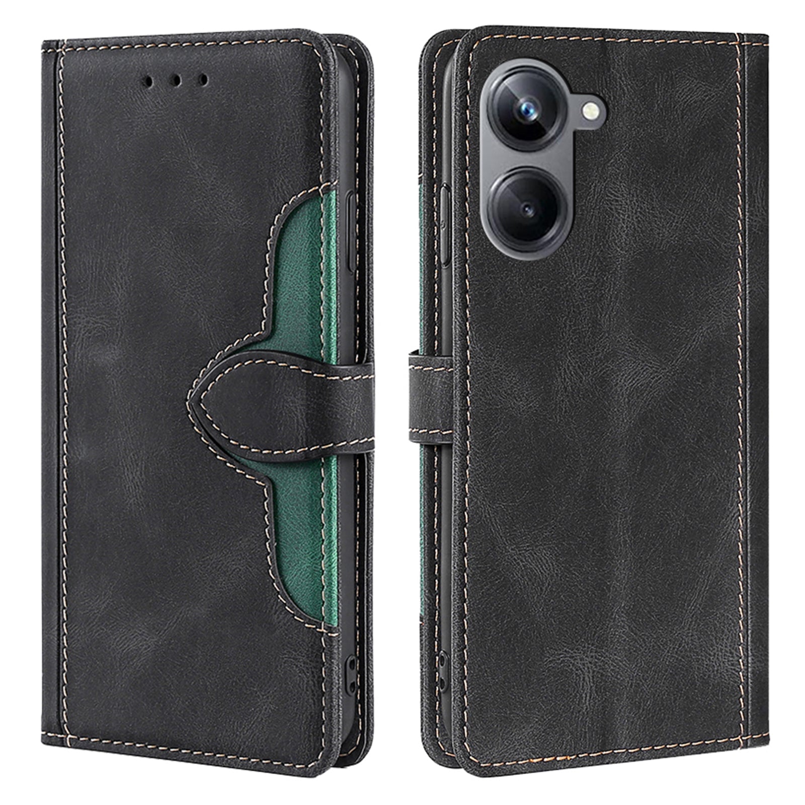 For Realme 10 Pro 5G Straw Hat Pattern PU Leather Stand Wallet Phone Case Skin-touch Feeling Anti-drop Cover For Realme 10 Pro 5G Straw Hat Pattern PU Leather Stand Wallet Phone Case Skin-touch Feeling Anti-drop Cover
